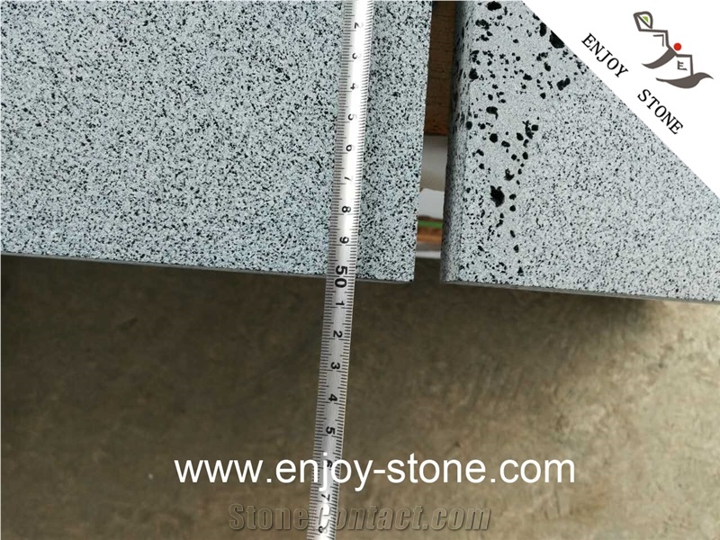 Micro Hole Basalt Andesite Tiles Cut to Size