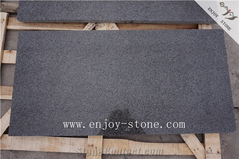 Newg684 Granite,China Balck Stone,Tile&Slab,Flamed
