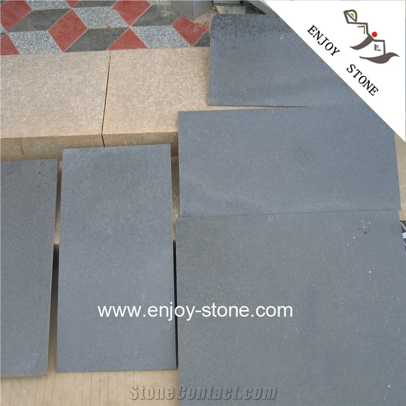 Zhangpu Black Basalt Tiles Flooring
