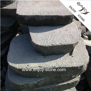 Zhangpu Bluestone Bush Hammered Grey Basalt Step