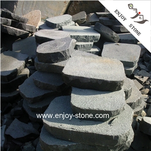 Zhangpu Bluestone Bush Hammered Grey Basalt Step