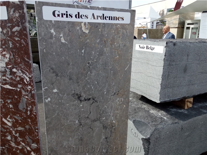 Gris Des Ardennes Marble Slabs, Tiles