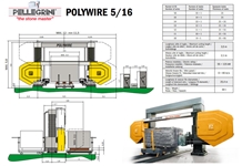 Polywire 5/16 Multiple Diamond Wire Saw Machine