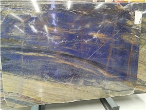 Sodalite Blue Granite Slab for House Background