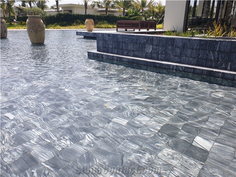 Viet Nam Dark Crystallized Sanded for Pool Pavement