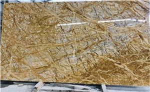 Amber Grey Ash Natural Slab Price Gold Marble
