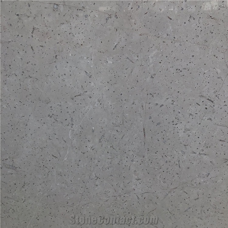 Natural Cloud Silver Light Grey Marble