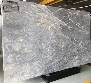 YUANDA Silver Grey Natural Stone Marble Slabs Wholesale