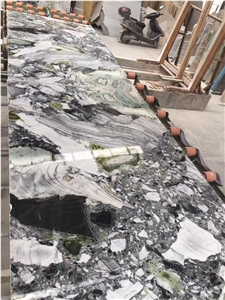Polished Cold Jade Marble Slabs for Wall Claddings