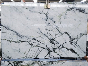Lilac Green Marble Slabs