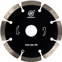 No Chipping Diamond Dry Cutting Blade for Marble
