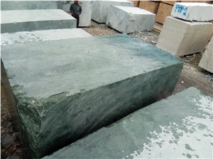 Green Marble Rough Gangsaw Block