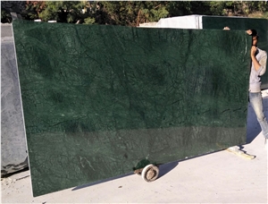 India Green Marble Polished 2cm Slab