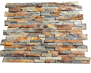 Cheap Price Rusty Ledge Stone Wall Cladding Tiles
