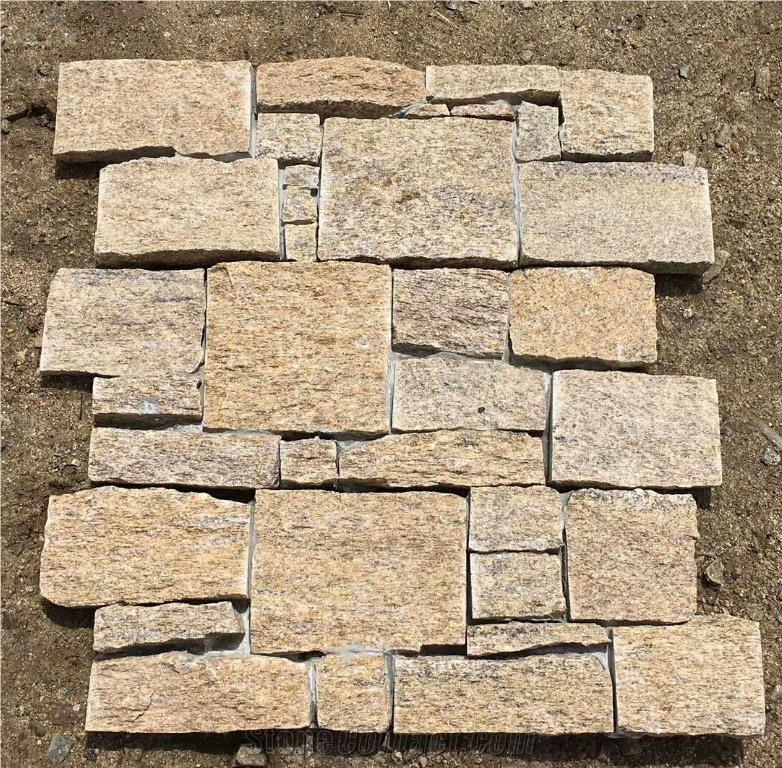 Natural Veneer Stone Panel Veneer Wall Cladding