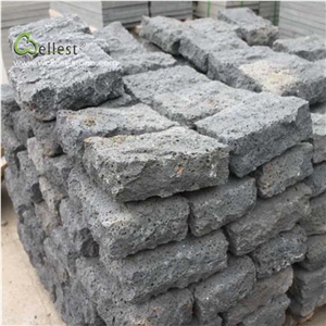 Basalt Cube Stone Natural Split Cobblestone