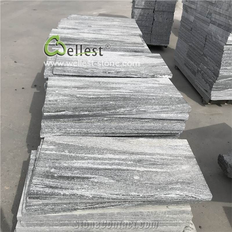 Cloudy Grey Natural Stone Floor Tile Paving Stone