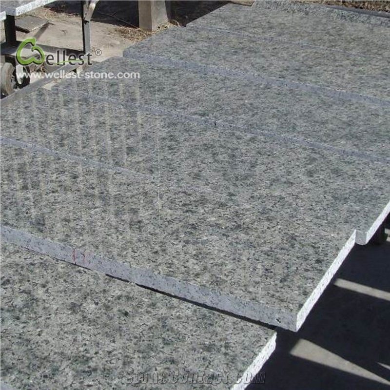 Grey Green Granite Floor Paver Tile Architecture