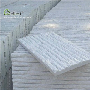 White Grooved Wall Cladding Facade Panel