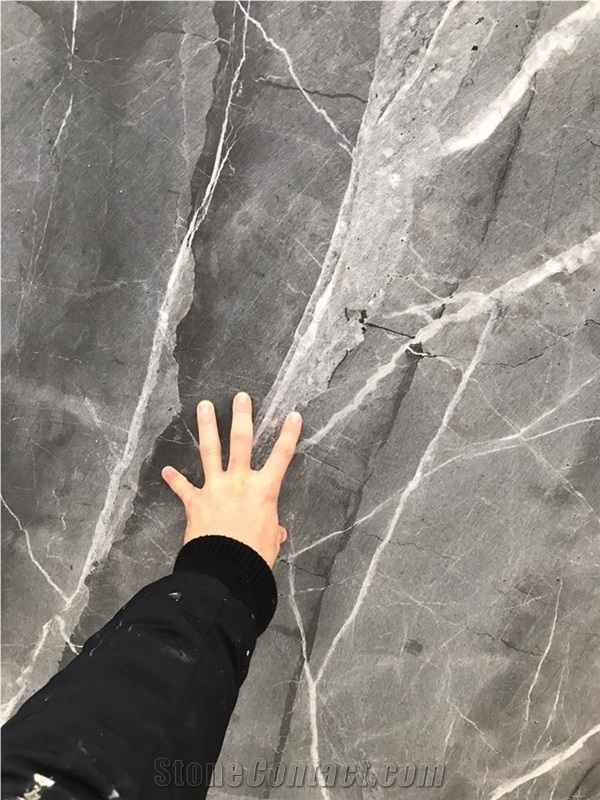 Izmir Grey Marble Blocks