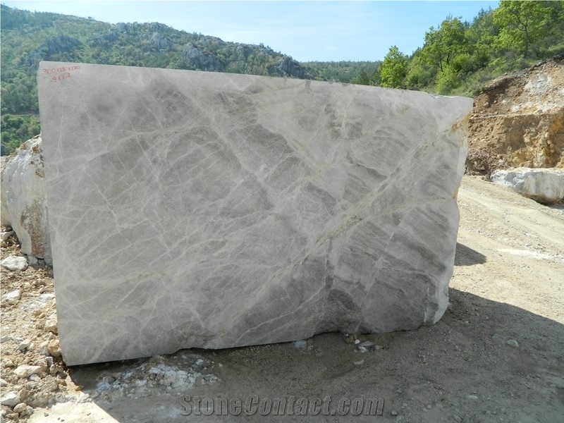 Splendor Grey Marble Quarry Blocks