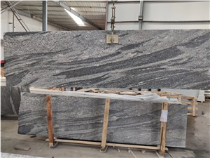 China Juparana Granite Tile Waves Black Granite