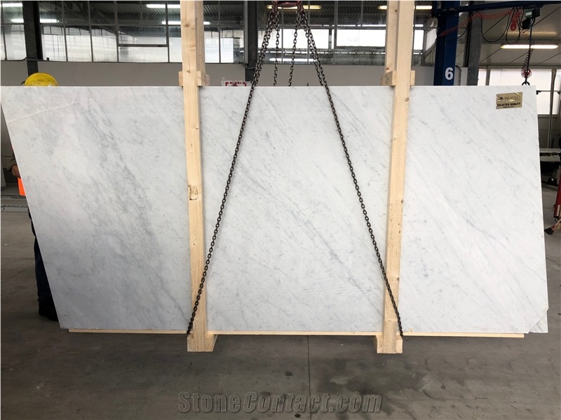 Italian White Carrara Marble Slabs 2cm & 3cm