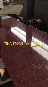 Andoni Red Stone Granite Bathroom Kitchen Tiles