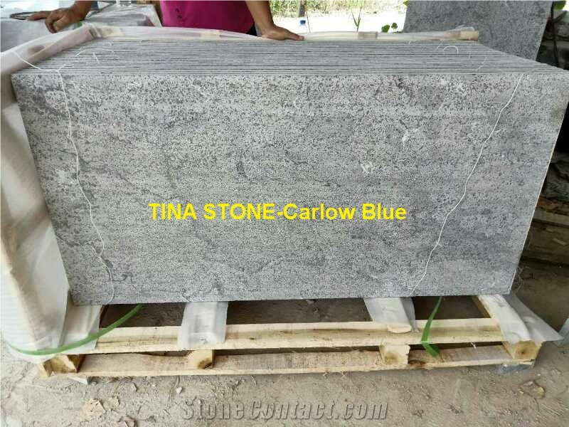 Carlow Blue Limestone Tiles Slabs