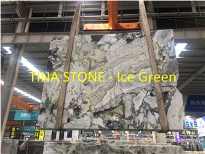 Ice Green Marble Stone Floor Wall Slabs Tiles
