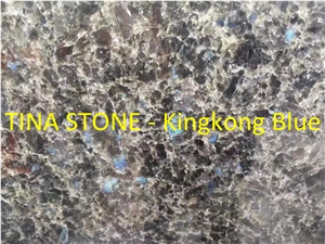 Kingkong Blue Granite Slabs Wall Floor Covering