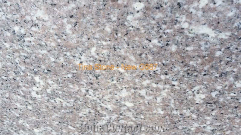 New G687 Pink Granite Tiles Slabs Floor Wall