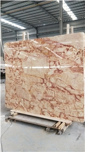 Sky Gold Marble Tiles Slabs Wall Floor Covering