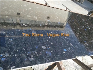 Vague Blue Granite Tiles Slabs