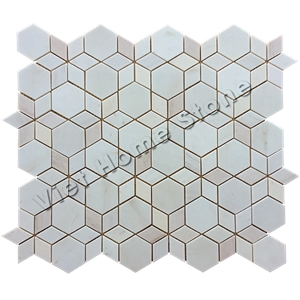 Milky White Special Design Marble Mosaic
