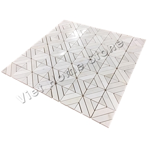 Milky White Special Design Marble Mosaic