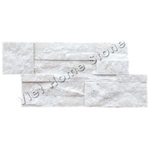 Vietnam Z-Shape Milky and Crystal White Wall Panel