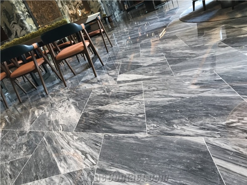 Bardiglio Nuvolato Marble Slabs &Tiles,Italy Grey