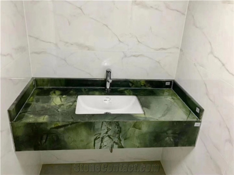 Chinese Edinburgh Green Marble Wall Covering