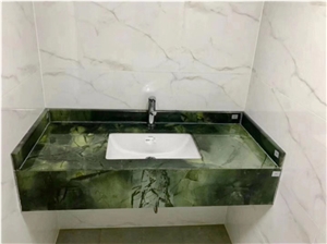 Chinese Edinburgh Green Marble Wall Covering
