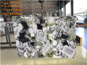 Ice Connect Marble/Newest Slab/Green Marble
