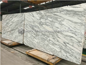 Arabescato White Marble Slabs for Walling