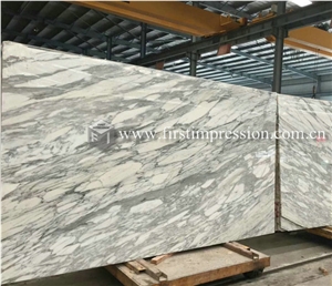 Arabescato White Marble Slabs for Walling