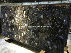 Green Agate Slabs,Gemstone Tiles for Wall