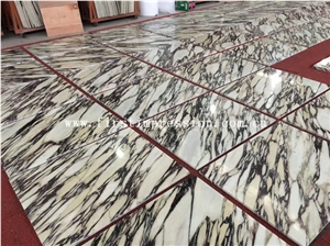 Italy Bvlgari Marble Slab,White Marble Stone Tiles