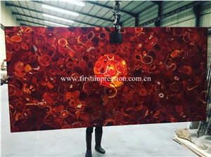 Red Agate Stone,Gemstone Slabs for Decoration