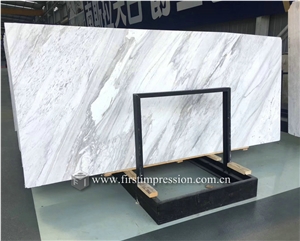 Volakas White Marble Slab