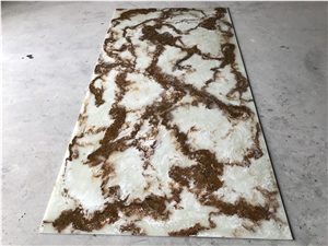 Artificial Alabaster Floor Stone Tiles