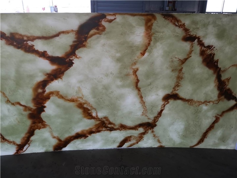 Artificial Alabaster Flooring Tile