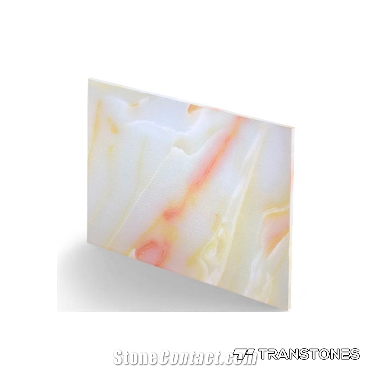 Artificial Stone Slabs for Alabaster Wall Decors